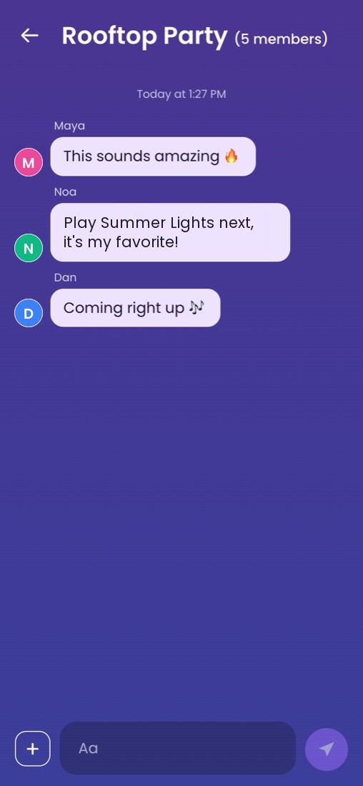 Party chat